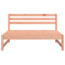 midtermoduler til havesofa 2 stk. 120x80 cm massivt douglasgran