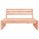 midtermodul til havesofa 120x80 cm massivt douglasgran