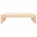 udendørs fodskammel 120x80 cm massivt fyrretræ