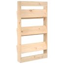 plantevæg 60x18,5x110 cm 3 niveauer massivt fyrretræ