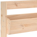 plantevæg 60x18,5x110 cm 3 niveauer massivt fyrretræ