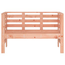 havebænk 111,5x53x71 cm massivt douglasgran