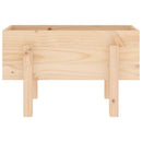 plantekasse 62x30x38 cm massivt fyrretræ
