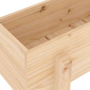 plantekasse 62x30x38 cm massivt fyrretræ