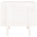 plantekasse 62x50x57 cm massivt fyrretræ hvid