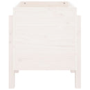 plantekasse 62x50x57 cm massivt fyrretræ hvid