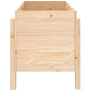 højbed 101x50x57 cm massivt fyrretræ