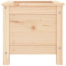 plantekasse 40x40x39 cm massivt fyrretræ