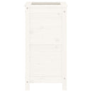 plantekasse 40x40x78 cm massivt fyrretræ hvid