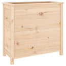 plantekasse 82,5x40x78 cm massivt fyrretræ