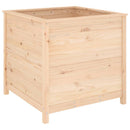 plantekasse 82,5x82,5x78 cm massivt fyrretræ