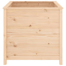 plantekasse 82,5x82,5x78 cm massivt fyrretræ