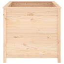 plantekasse 82,5x82,5x78 cm massivt fyrretræ