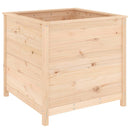 plantekasse 82,5x82,5x78 cm massivt fyrretræ