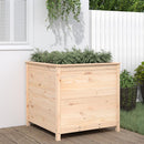 plantekasse 82,5x82,5x78 cm massivt fyrretræ