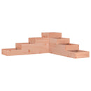 haveplantekasse 4-lags 106x104,5x36 cm massivt træ Douglas