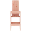 barstole 2 stk. 40x42x120 cm massivt douglasgran