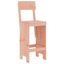 barstole 2 stk. 40x48,5x115,5 cm massivt douglasgran