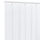 bændelgardin 200 mm x 1,6 mm 25 m PVC transparent