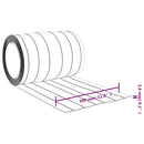 bændelgardin 300 mm x 2,6 mm 10 m PVC transparent