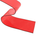 bændelgardin 200 mm x 1,6 mm 10 m PVC rød