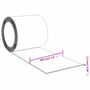 bændelgardin 200 mm x 1,6 mm 25 m PVC rød