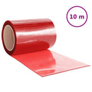 bændelgardin 200 mm x 2,6 mm 10 m PVC rød