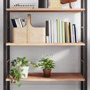 væghylde 100x40x2 cm ubehandlet massivt egetræ