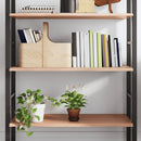 væghylde 100x40x2 cm behandlet massivt egetræ lysebrun