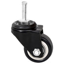 hjul til plantekasse 4 stk. 8x3,5x8 cm jern sort