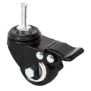 hjul til plantekasse 4 stk. 8x3,5x8 cm jern sort