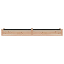 plantekasse med foring 240x45x25 cm massivt fyrretræ
