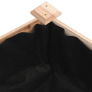 plantekasse med foring 240x60x25 cm massivt fyrretræ