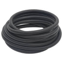 hybrid luftslange 0,6" 5 m gummi og PVC sort