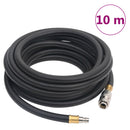 hybrid luftslange 0,6" 10 m gummi og PVC sort