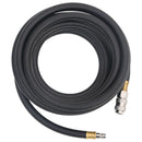 hybrid luftslange 0,6" 10 m gummi og PVC sort