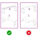 bordplade til badeværelse 120x40x(2-4) cm massivt træ lysebrun