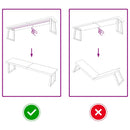 bordplade til badeværelse 160x30x(2-4) cm massivt træ lysebrun