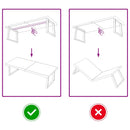 bordplade til badeværelse 140x50x(2-4) cm massivt træ mørkebrun