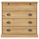 kommode VIGO 80x40x76 cm massivt fyrretræ