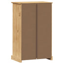 skoskab VIGO 60x35x96 cm massivt fyrretræ