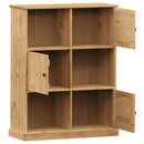bogreol VIGO 90x35x114,5 cm massivt fyrretræ