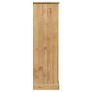 bogreol VIGO 90x35x114,5 cm massivt fyrretræ