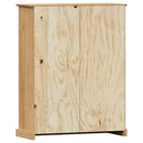 bogreol VIGO 90x35x114,5 cm massivt fyrretræ
