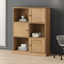 bogreol VIGO 90x35x114,5 cm massivt fyrretræ