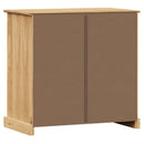 skænk med skuffer VIGO 78x40x75 cm massivt fyrretræ