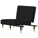 chaiselong velour sort