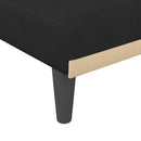 chaiselong velour sort