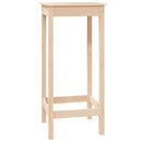 barbord 50x50x110 cm massivt fyrretræ