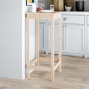 barbord 50x50x110 cm massivt fyrretræ